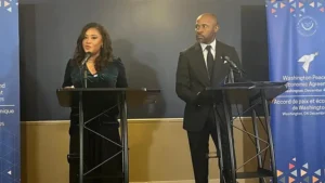 Sous l’égide du président américain Donald Trump, Tshisekedi…