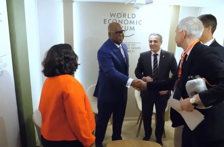 Davos 2026 : Félix Tshisekedi multiplie les échanges stratégiques pour renforcer les partenariats internationaux de la RDC