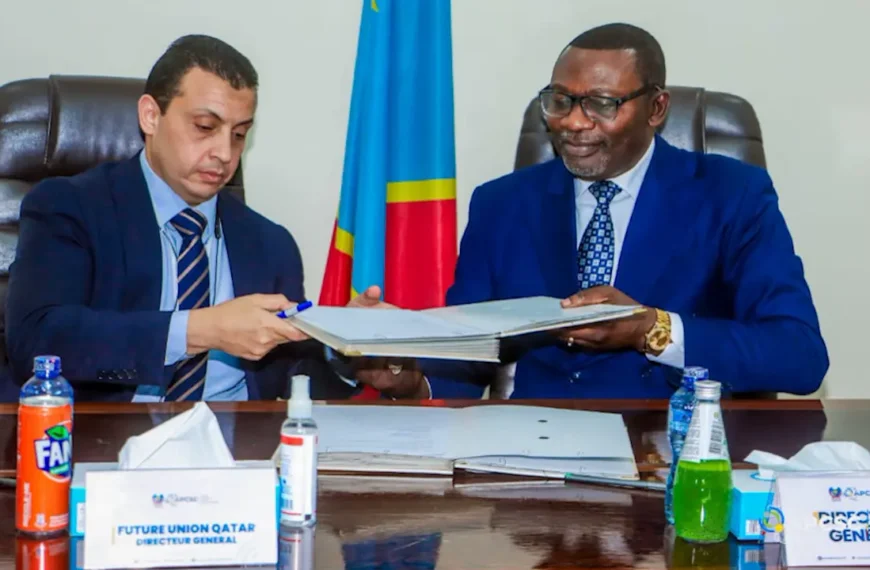RDC : l’APCSC et Future Union Qatar scellent un partenariat stratégique pour des projets structurants