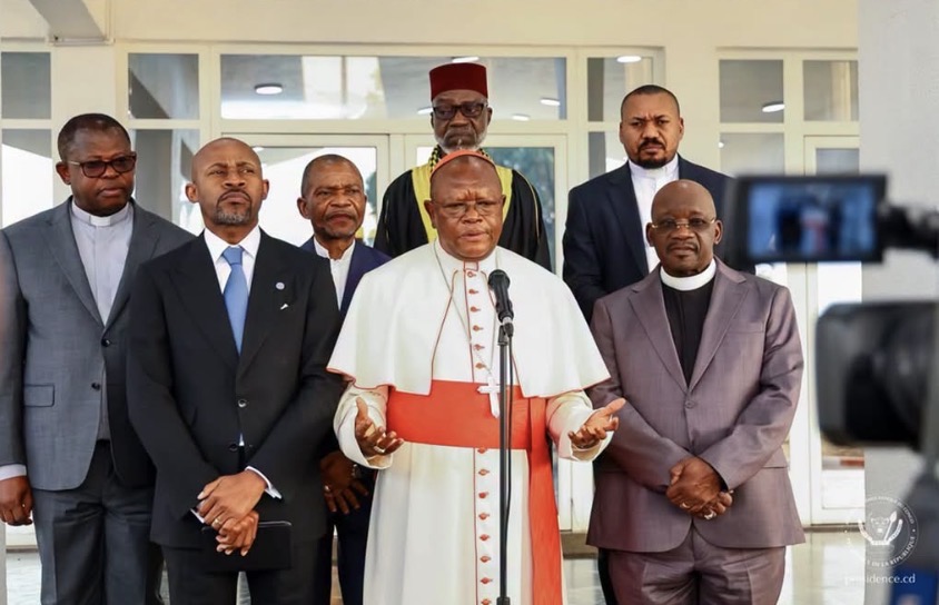 RDC : Face aux chefs religieux, le Président Félix Tshisekedi annonce un dialogue national inclusif pour renforcer la cohésion nationale