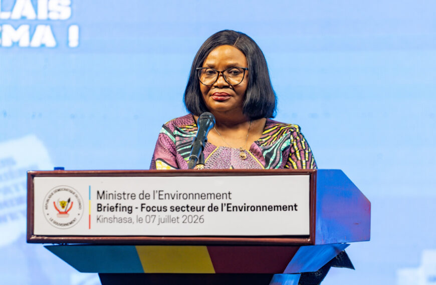 RDC : le gouvernement accélère sa stratégie climatique pour attirer les investissements verts et faire de l’environnement un moteur de développement