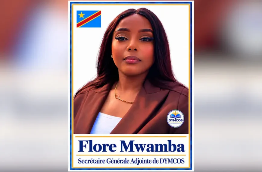 Flore Mwamba : une communicatrice polyvalente nommée Secrétaire générale adjointe de DYMCOS